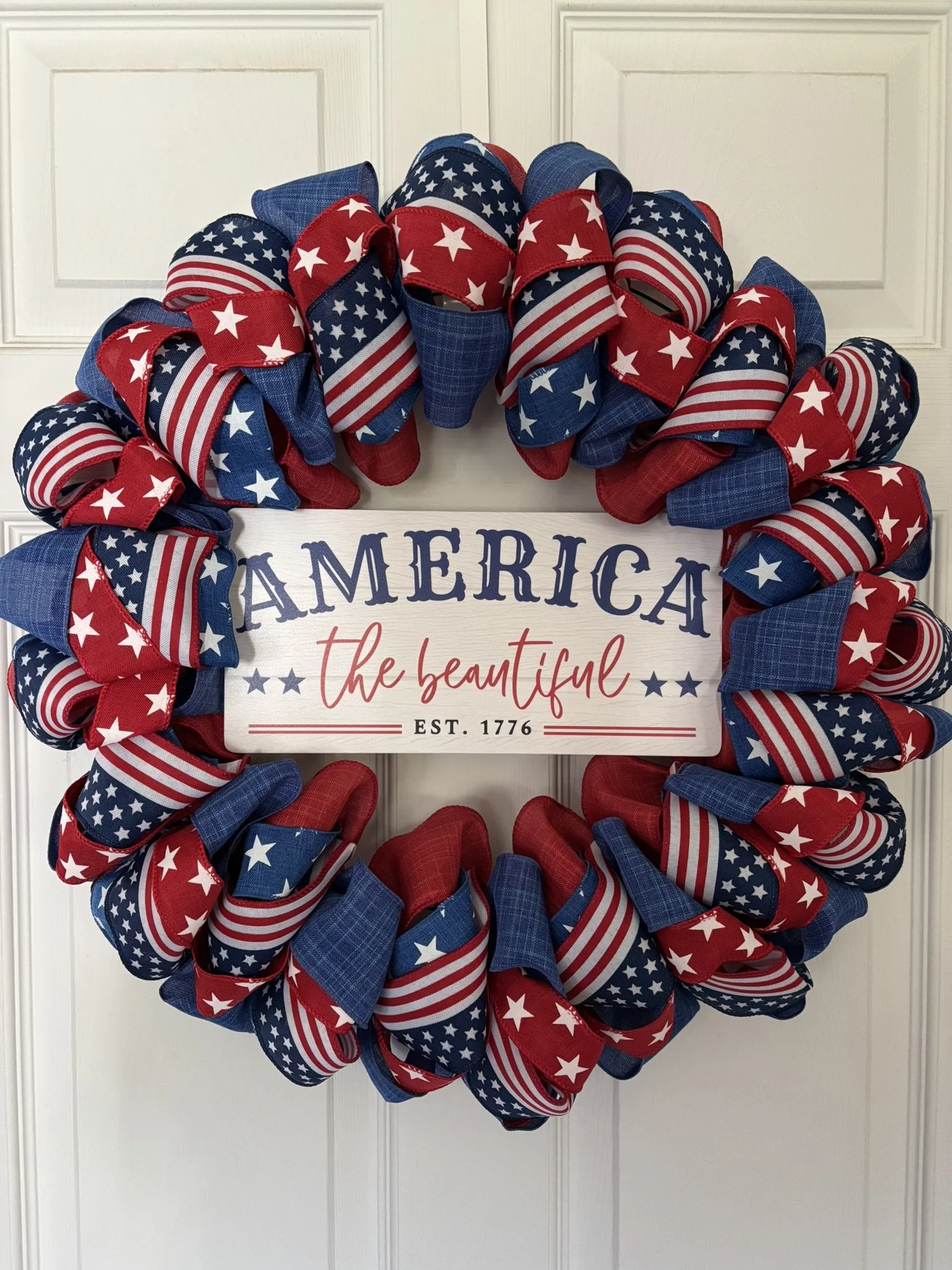 America the Beautiful Ribbon Wreath Front.JPEG