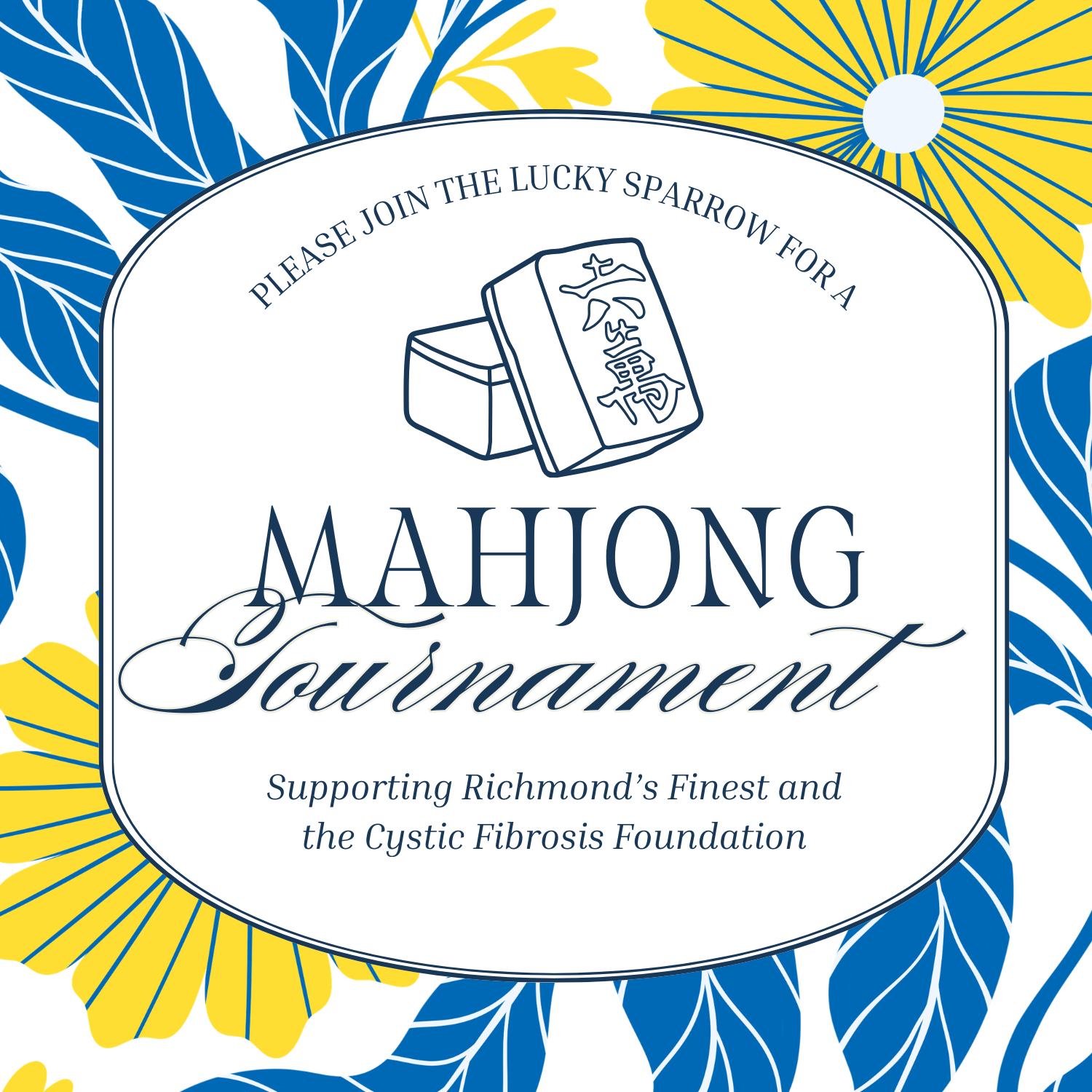 Mahjong Tournament for the Cystic Fibrosis Foundation
