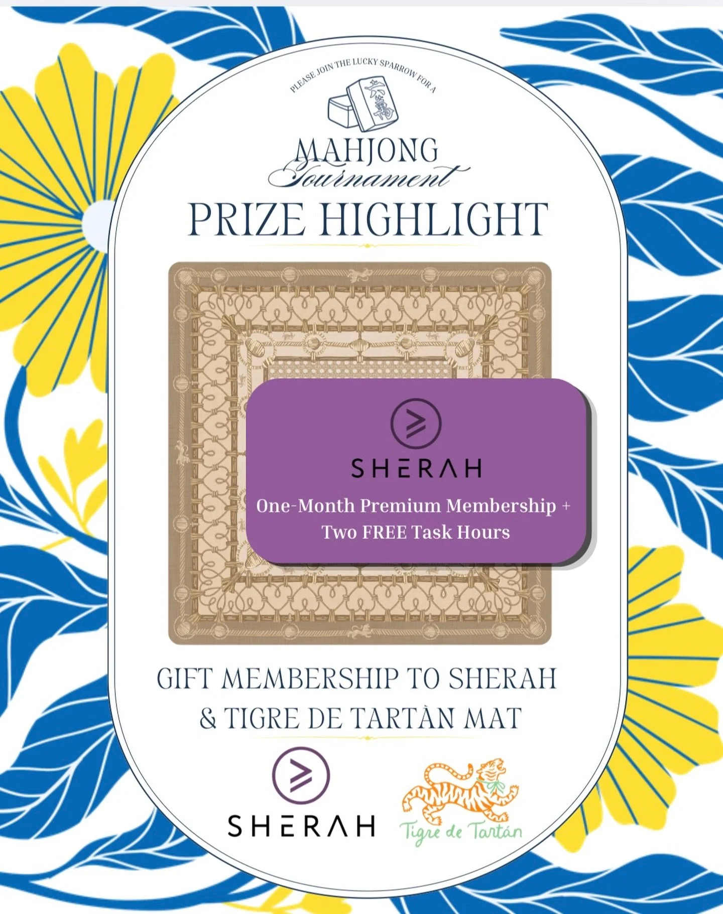 Ready to play for the ultimate lifestyle upgrade? 🏆

At our upcoming tournament, one lucky winner will walk away with a prize designed to help you play cuter and stress less. Here is what&rsquo;s waiting at the winner&rsquo;s circle:

- From Tigre d