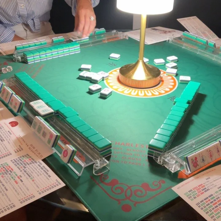 Amidst the chaos of finalizing tournament plans last week, I stepped out to teach this lovely group how to play. We had to undo some table rules (no blanks allowed!) but it was such a fun evening. I&rsquo;m going to pull up a chair, glass of wine, an