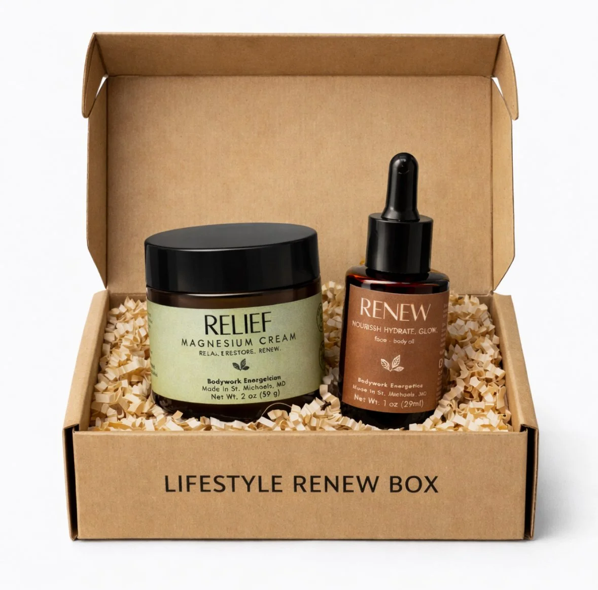 Lifestyle Renew Box - Renew Oil + Relief Cream