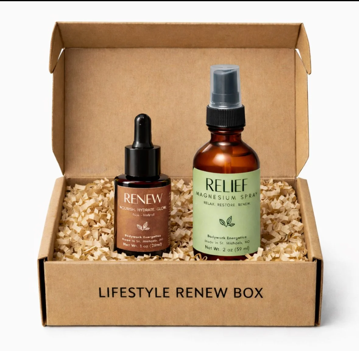 Lifestyle Renew Box - Renew Oil + Relief Spray