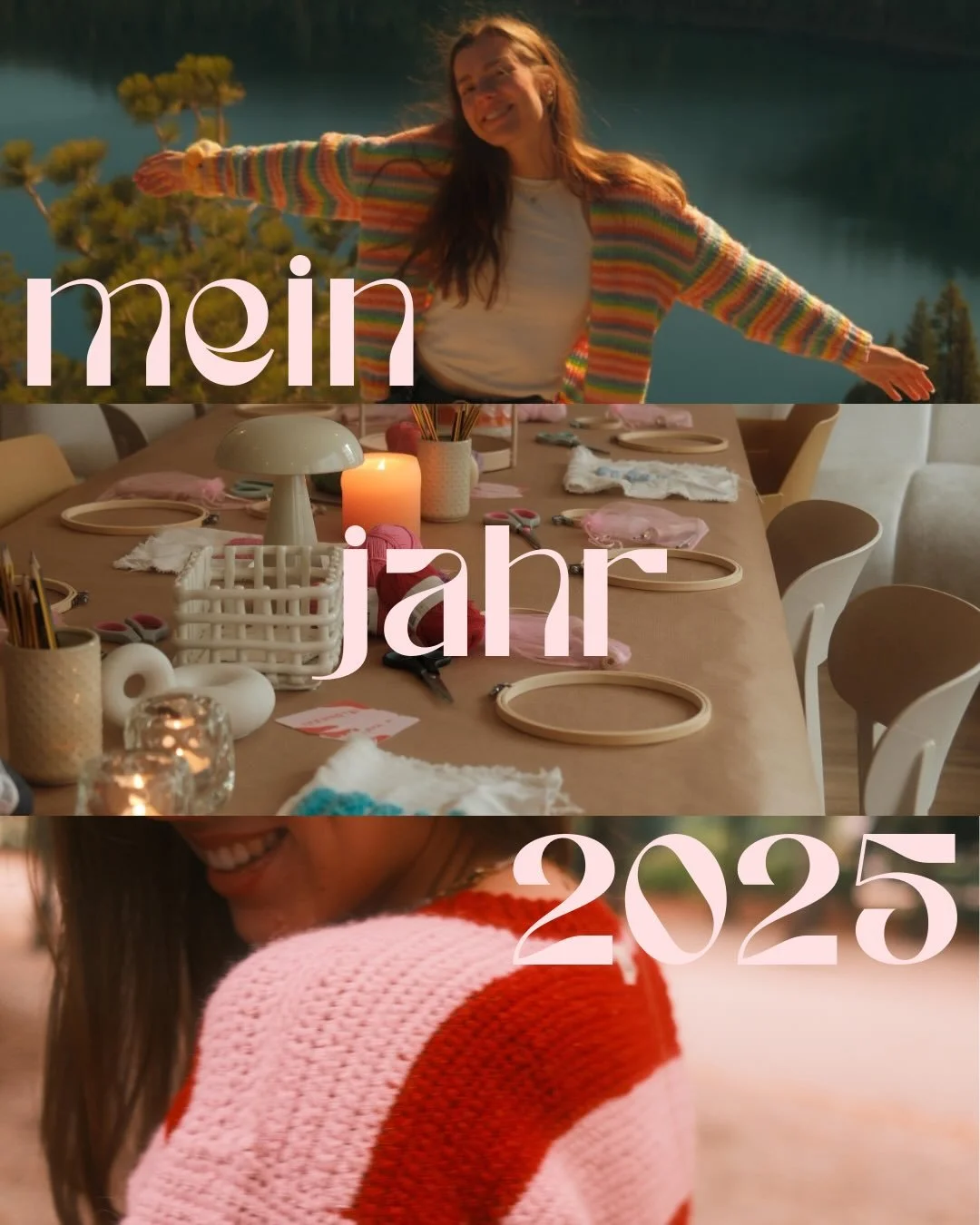 Was soll ich sagen&hellip; 2025 war einfach nur wahnsinnig sch&ouml;n! 🥹

Im Dezember 2024 habe ich zu Freundinnen gesagt: Ab n&auml;chstem Jahr gebe ich Kreativworkshops.
Gesagt, getan. Im Februar ging es dann auch schon los &ndash; mein erster Sti