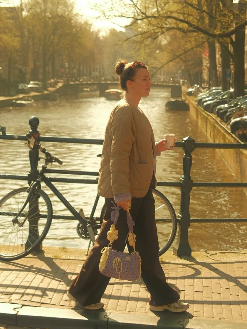 Postcards from 🇳🇱 

Das Wochenende war einfach traumhaft!
Und nebenbei konnte ich endlich (passend zum Wetter) meine Flower Bag ausf&uuml;hren. 🌸