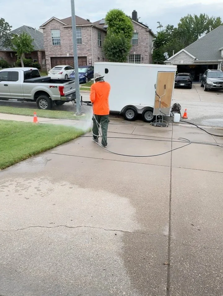 LJC Pressure Washing out putting pressure on Dirt and Grime!!!!!