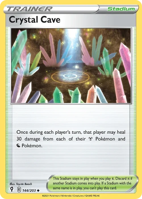 144/203 from Evolving Skies Uncommon Trainer Card