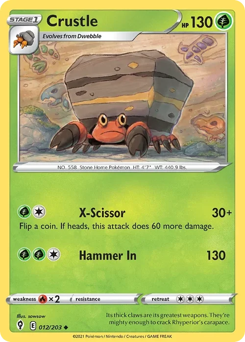 012/203 from Evolving Skies Uncommon Pokemon Card