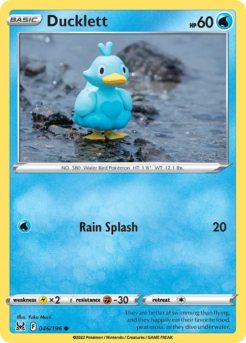 046/196 from Lost Origin Common Pokemon Card