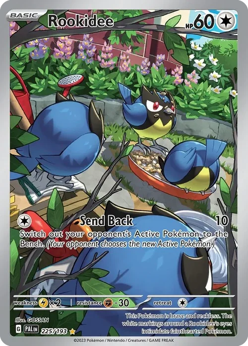 225/193 from Paldea Evolved Illustration Rare Pokemon Card