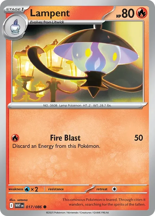 017/086 from White Flare Common Pokemon Card