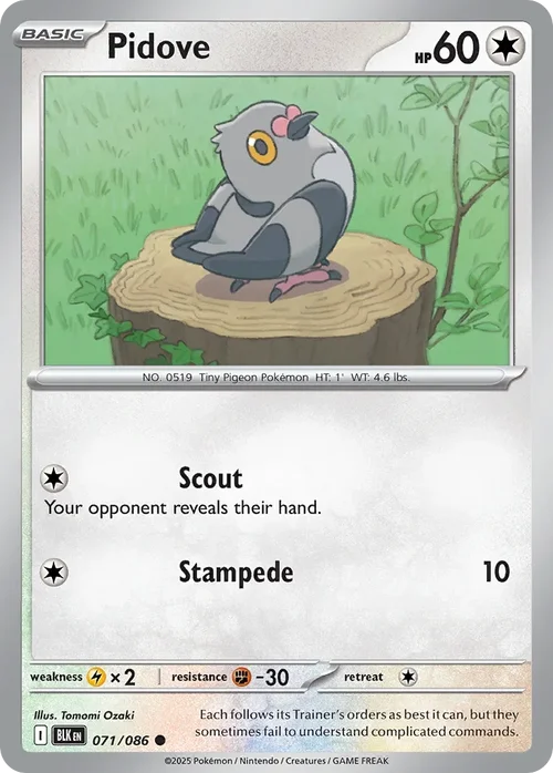 071/086 from White Flare Common Pokemon Card