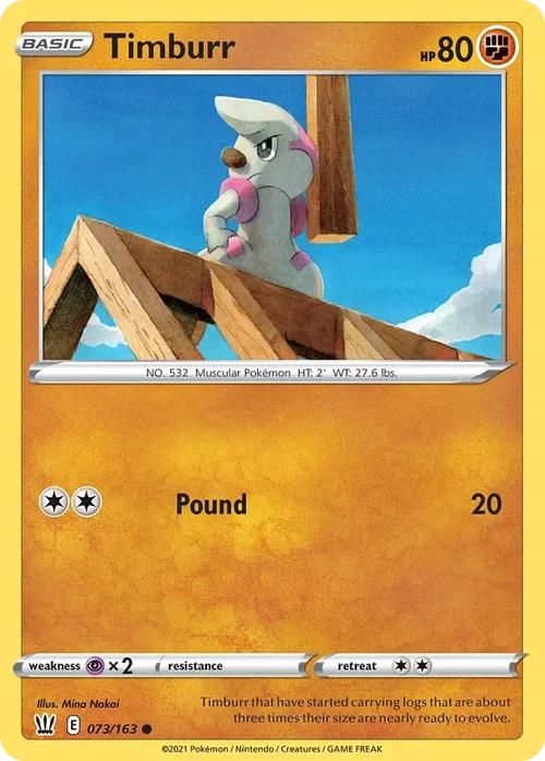 073/163 from Battle Styles Common Pokemon Card
