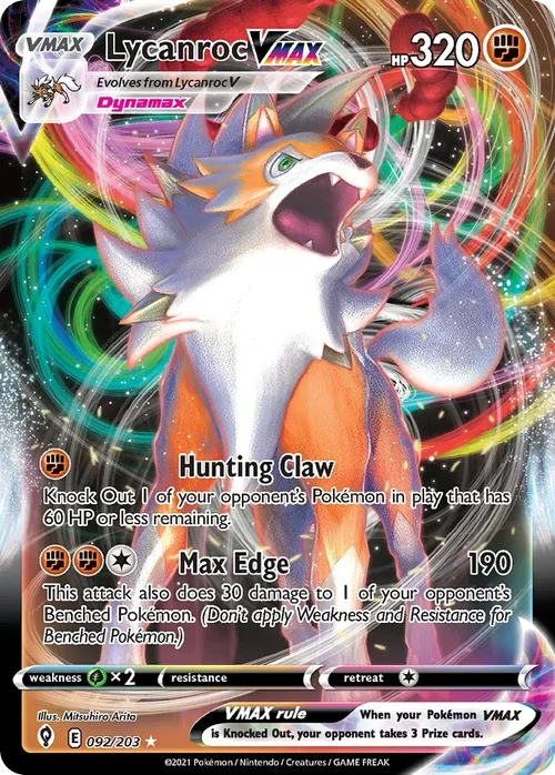 092/203 from Evolving Skies Ultra Rare Pokemon Card
