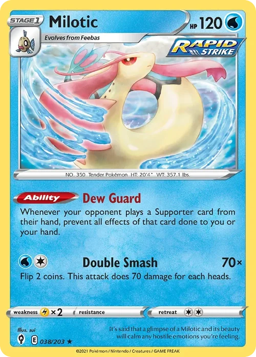 038/203 from Evolving Skies Rare Pokemon Card