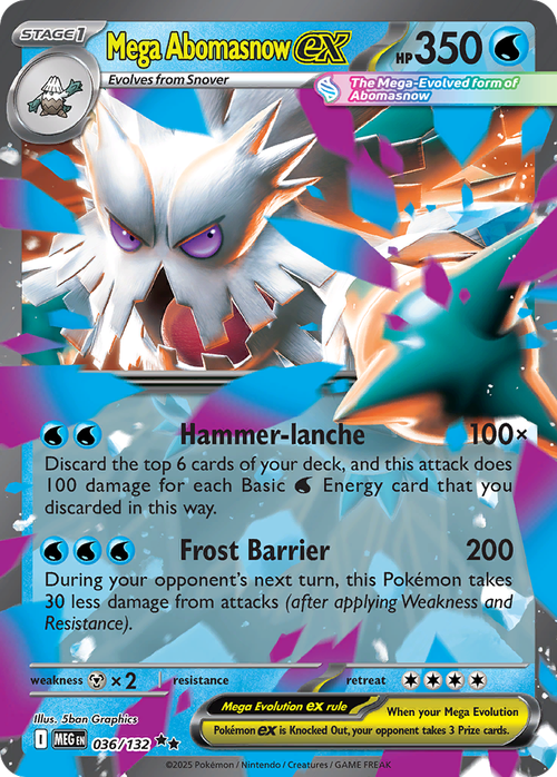036/132 from Mega Evolution double-rare