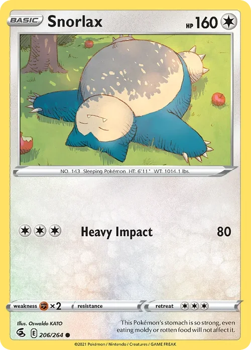 206/264 from Fusion Strike Common Pokemon Card