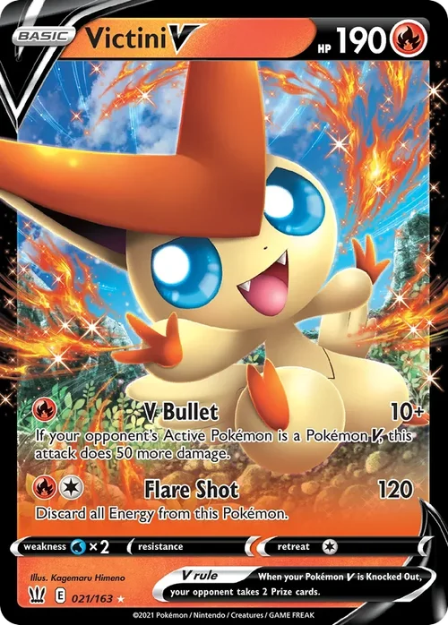 021/163 from Battle Styles Ultra Rare Pokemon Card