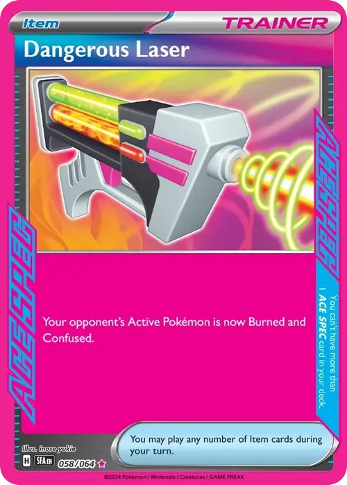 058/064 from Shrouded Fable Card List ACE SPEC Rare Pokemon Card
