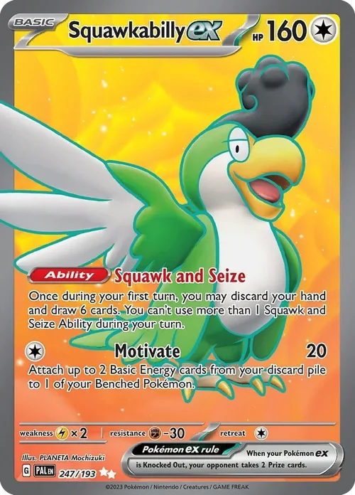 247/193 from Paldea Evolved Ultra Rare Pokemon Card