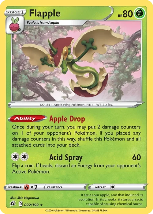 022/192 from Rebel Clash Holo Rare Pokemon Card