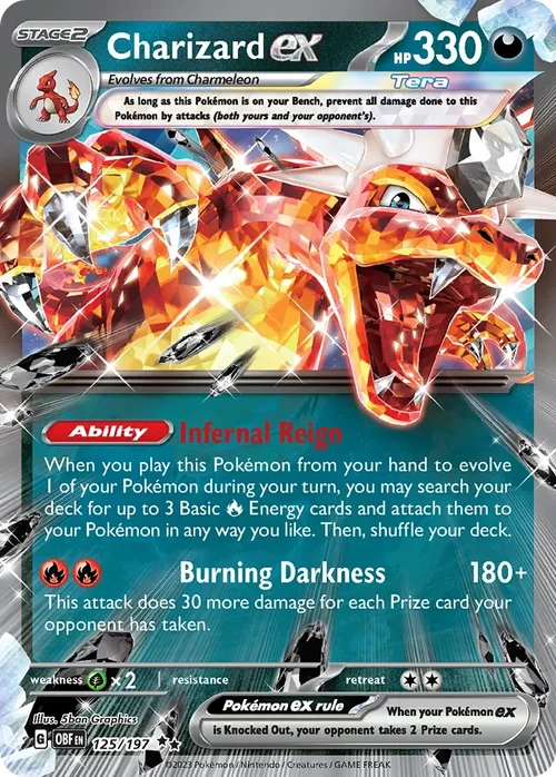 125/197 from Obsidian Flames Double Rare Pokemon Card