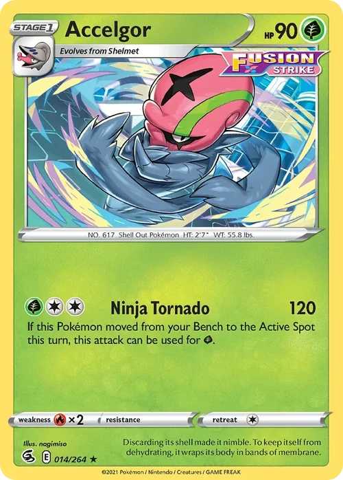 014/264 from Fusion Strike Rare Pokemon Card