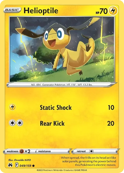049/159 from Crown Zenith Common Pokemon Card