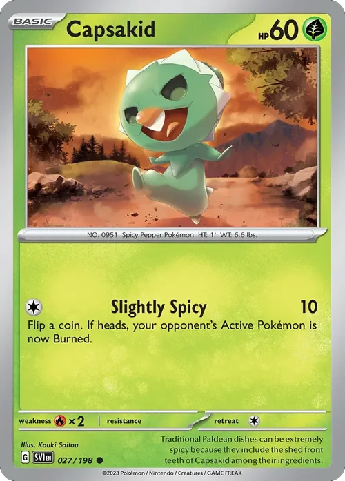 027/198 from Scarlet & Violet Common Pokemon Card