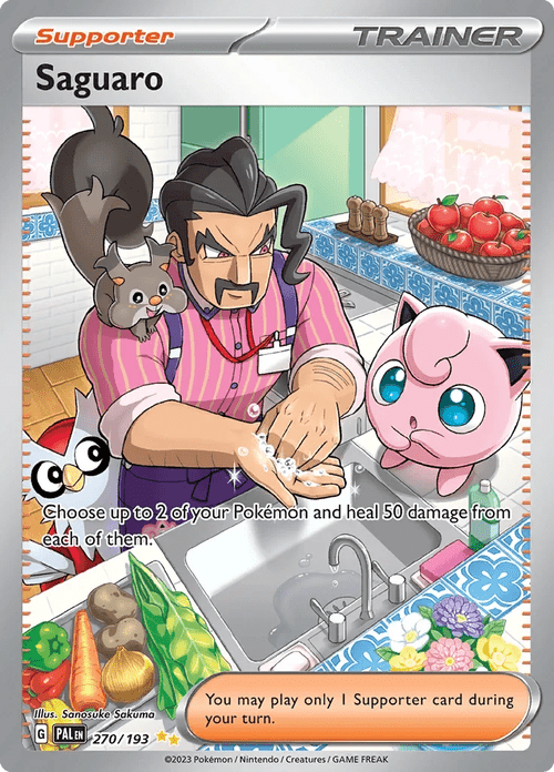 270/193 from Paldea Evolved Special Illustration Rare Pokemon Card