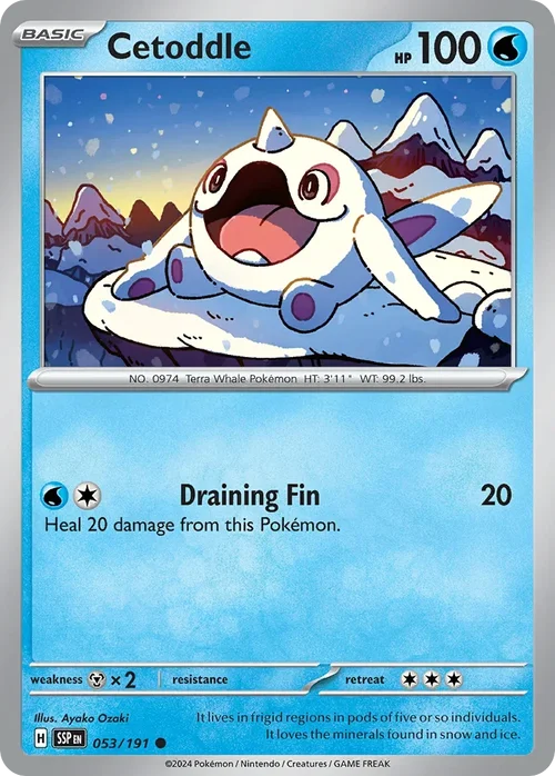 053/191 from Surging Sparks Card List Common Pokemon Card