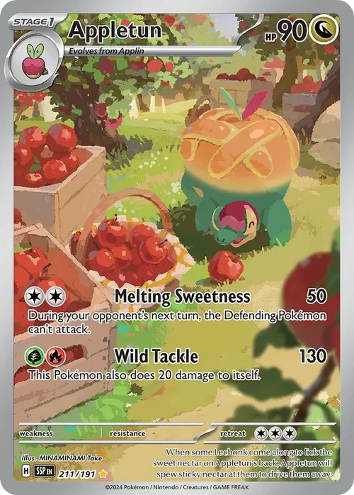 211/191 from Surging Sparks Card List Illustration Rare Pokemon Card