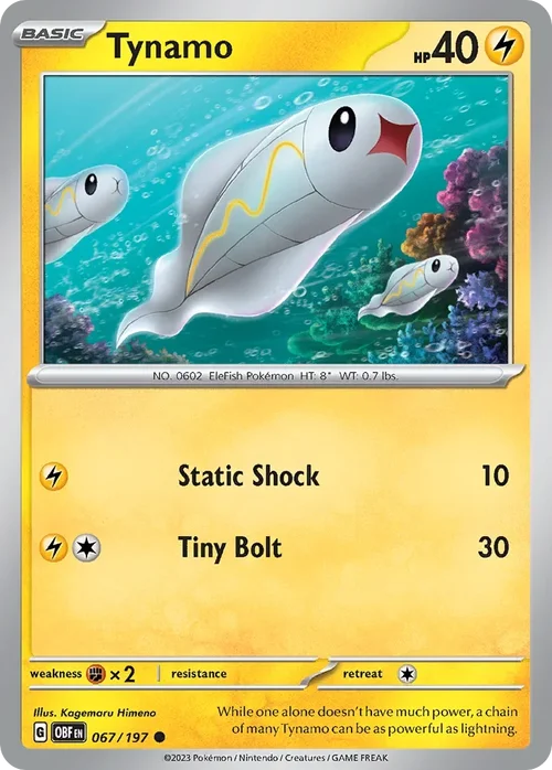 067/197 from Obsidian Flames Common Pokemon Card