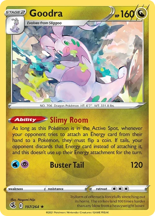 197/264 from Fusion Strike Rare Pokemon Card