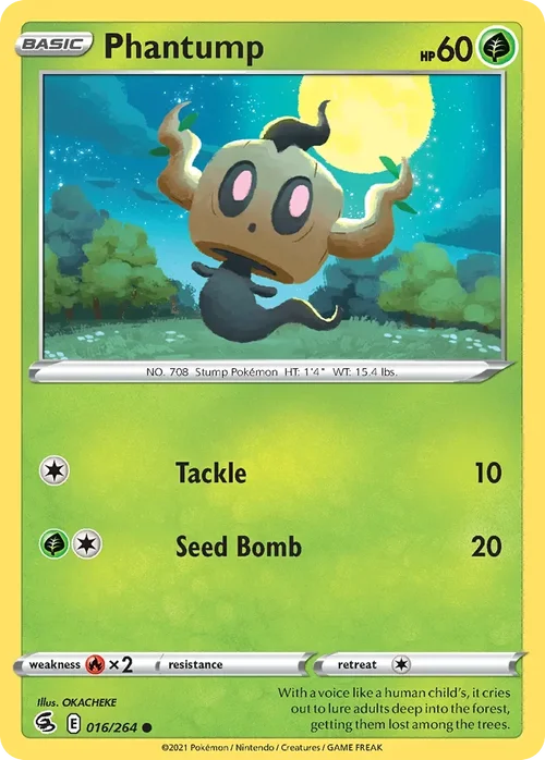 016/264 from Fusion Strike Common Pokemon Card