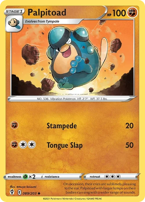 089/203 from Evolving Skies Uncommon Pokemon Card