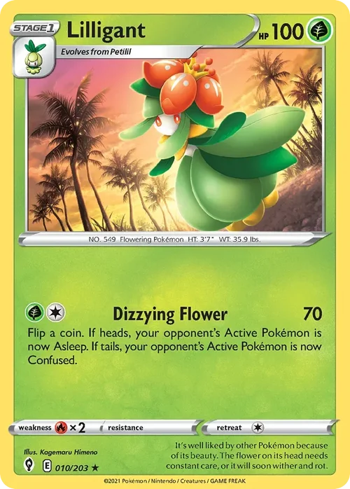 010/203 from Evolving Skies Rare Pokemon Card