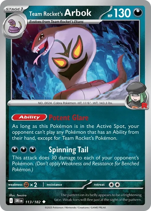 113/182 from Destined Rivals Uncommon Pokemon Card