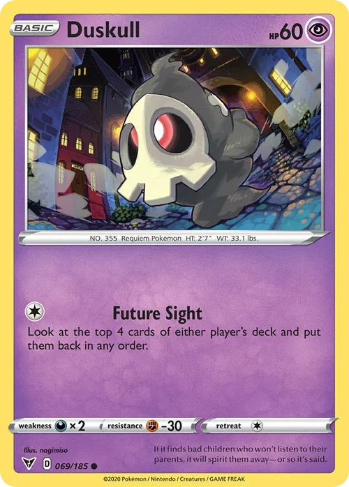 069/185 from Vivid Voltage Common Pokemon Card
