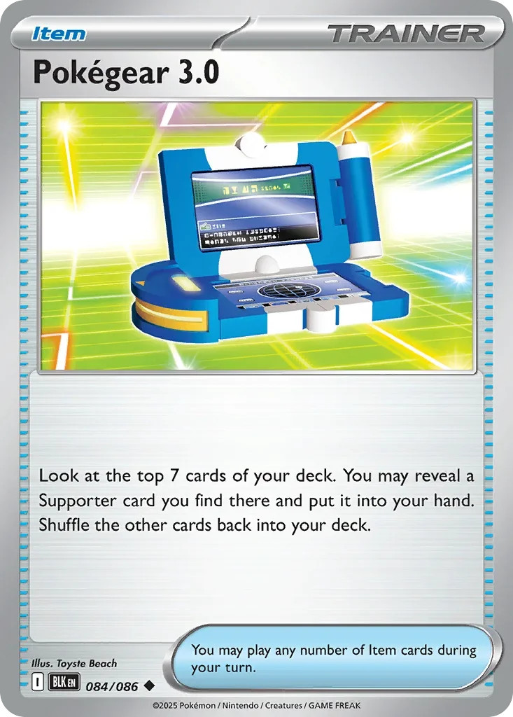 Pokégear 3.0 84 Pokémon card - Uncommon