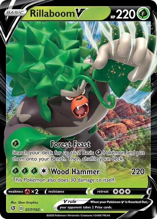 017/192 from Rebel Clash Ultra Rare Pokemon Card