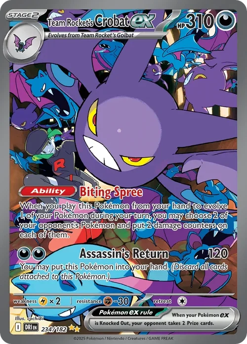 234/182 from Destined Rivals Special Illustration Rare Pokemon Card