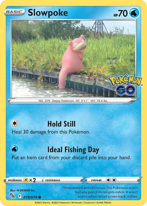 019/078 from Pokemon GO Common Pokemon Card