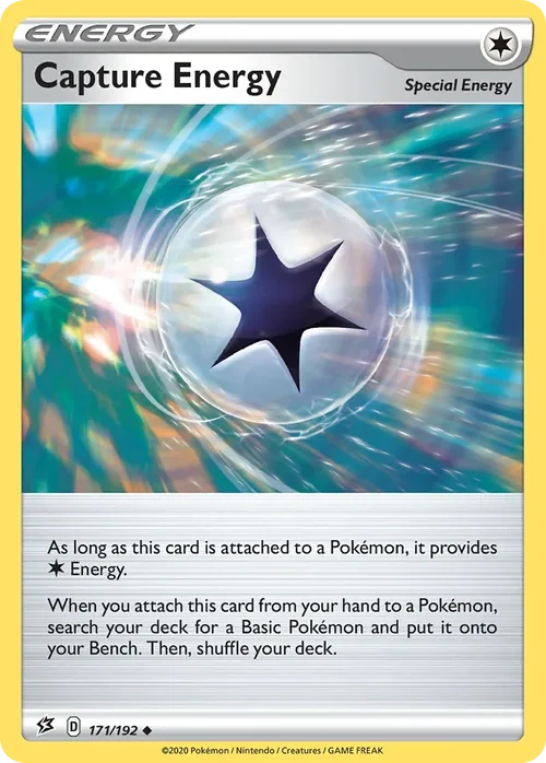 Capture Energy 171 Pokemon card from Rebel Clash set