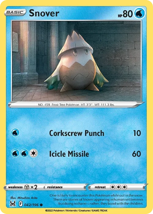 042/196 from Lost Origin Common Pokemon Card