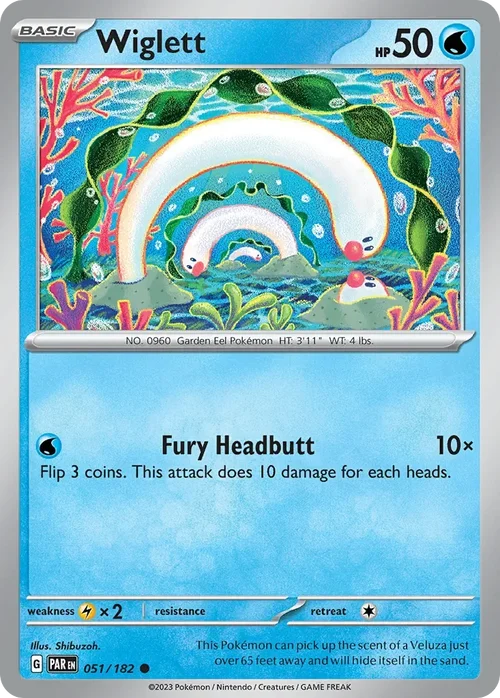 051/182 from Paradox Rift Common Pokemon Card