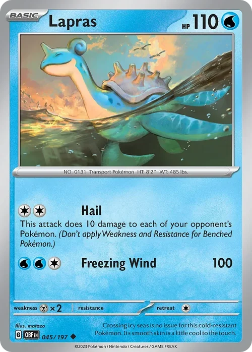 045/197 from Obsidian Flames Uncommon Pokemon Card