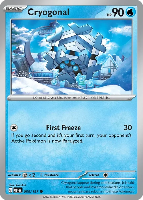 055/197 from Obsidian Flames Common Pokemon Card