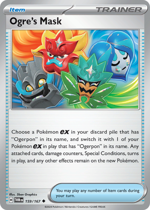 159/167 from Twilight Masquerade Uncommon Pokemon Card