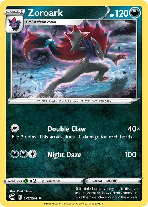 171/264 from Fusion Strike Uncommon Pokemon Card