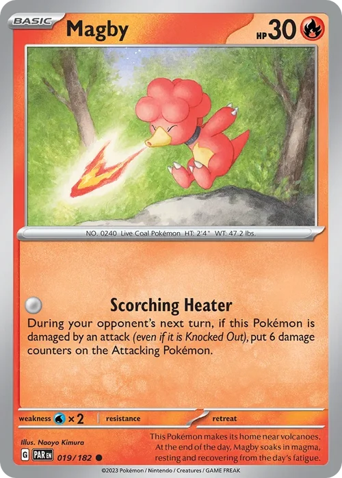 019/182 from Paradox Rift Common Pokemon Card